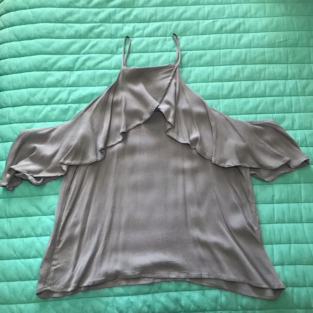 One Clothing Cold Shoulder Top